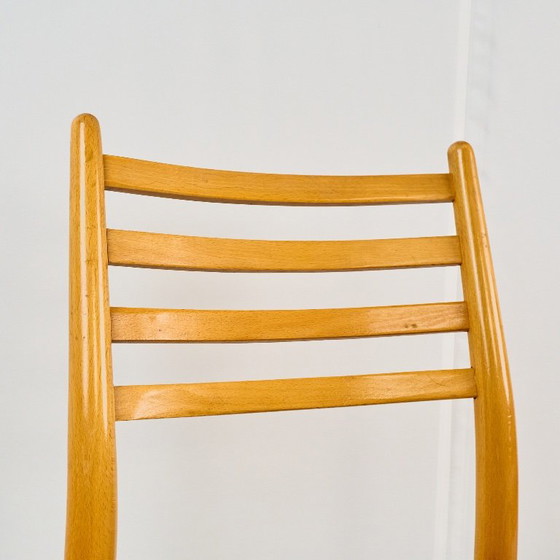 Set di 4 Sedie da pranzo, di TON, anni '60, Cecoslovacchia – Tessile, Legno (photo 17 of 20)