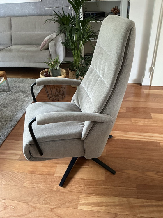 Fauteuil relax – Prominent, Métal, Textile (photo 3 of 6)
