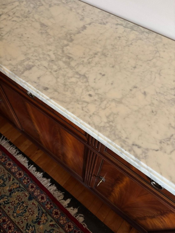 Image 1 of Dressoir en barkast Louis XVI style 