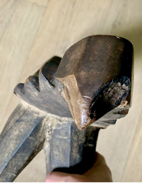 Ancien Siège Tripode Éthiopien - Gurage-Oromo ( 1920-1940) – Sculptures, Wood (photo 17 of 30)