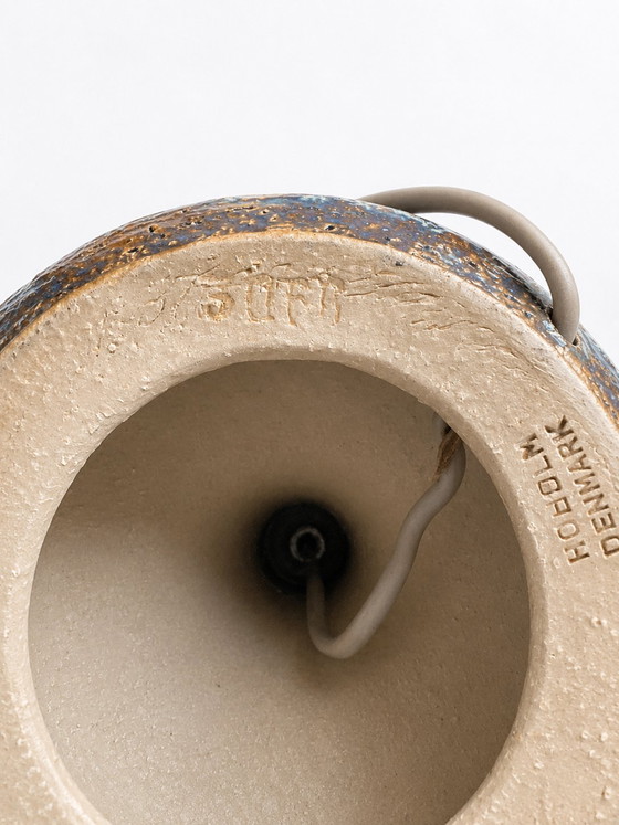 Image 1 of Mid-Century Danish Ceramic Table Lamp by Einar Johansen for Søholm (Model 3071, 1960s)