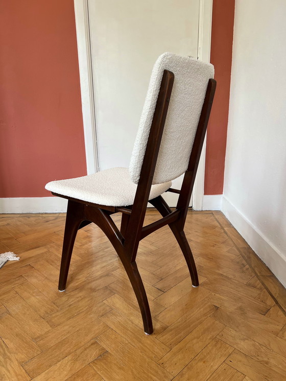 Image 1 of Ensemble de 4 chaises de salle à manger Louis Van Teeffelen
