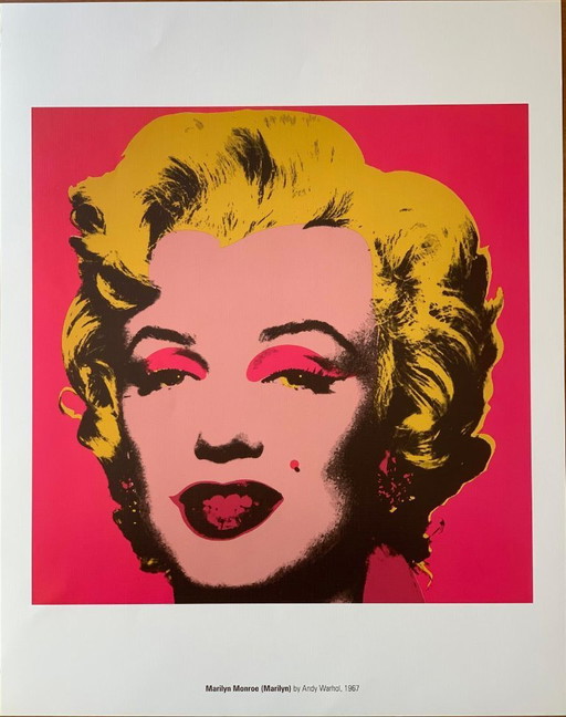 Marilyn Monroe, 1967 – Andy Warhol (after) | Stampa editoriale offset autorizzata, 2007