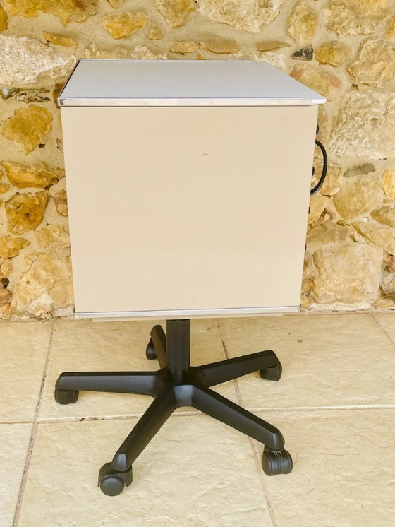 Image 1 of Vintage, Industrial, Swivel, Medical Cabinet  by Cazzaro 1970s/1980s