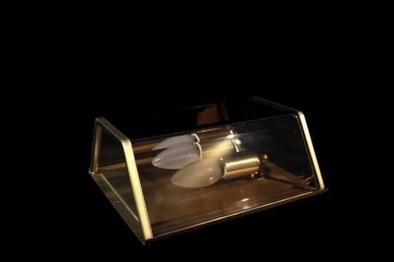 Image 1 of Holtkötter – wall lamp – brass – double light point