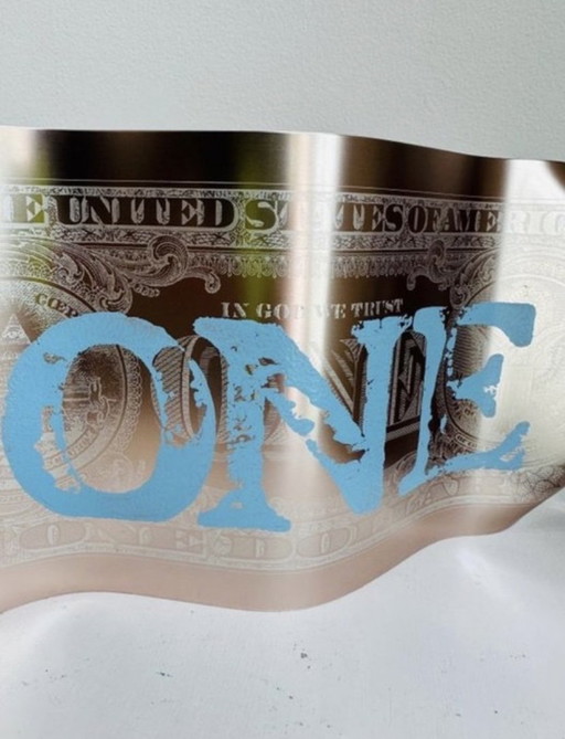 ONE DOLLAR WONDER ROSE ONE by KARL LAGASSE