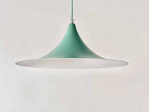 Vintage Semi Pendelleuchte von Bonderup & Thorup für LYFA – mintgrün/pistazie – 1968