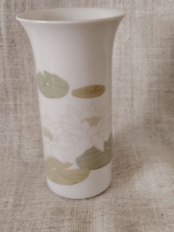 Rosenthal Arundo Seerose vaso in porcellana vintage, Vasi, Crema (foto 3 di 8)