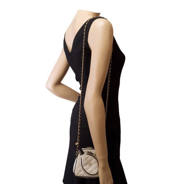 Image 1 of Borsa Chanel In Denim Bianco - 103348