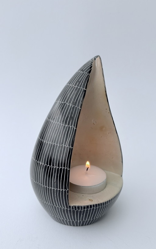 CCE Vintage Keramiek – kandelaars en kaarsen, Ceramic