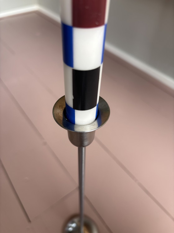 Image 1 of Candeliere vintage in acciaio inox IKEA Stoccolma