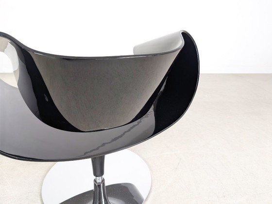 Image 1 of Original ZÜCO Perillo chair Martin Ballendat black lounge chair