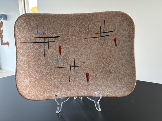 Image 1 of Bol en céramique classique du milieu du siècle par Scheurich, modèle 334