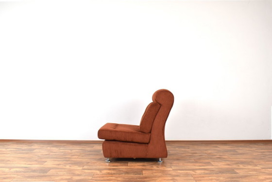 Mid-Century Italian Lounge Chairs, 1970s, Set of 2 – Loveseats, Textile (photo 9 of 17)