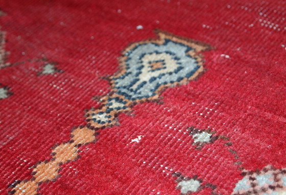 Image 1 of Handgemaakt antiek Turks Konya-tapijt 69 cm x 108 cm (2,9' x 3,5') jaren 1920 - 1C500