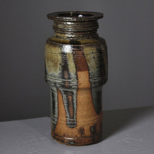 Pat & Jo Rowland Sant Vicens - Large glazed vase circa 1970 – vazen, Ceramic