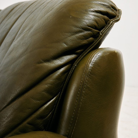 Image 1 of MK10258 Ledersofa-Set, 3-teilig