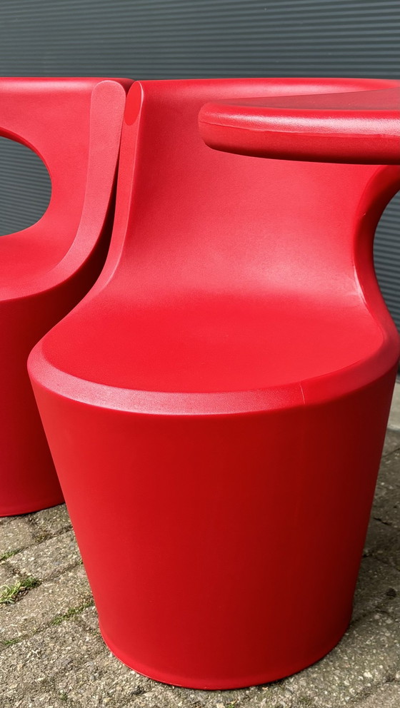 Image 1 of 2x Sillón Felicerossi.it Divina Rosso