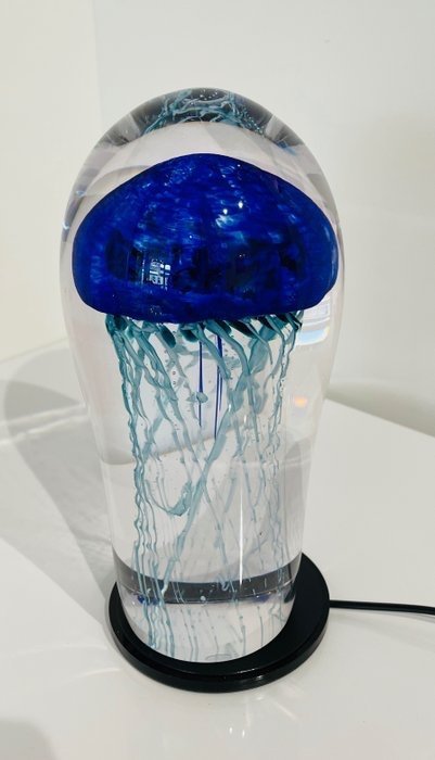 "Jellyfish" Unique Glasobject by Peter Kuchta