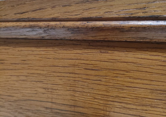 Image 1 of Appendiabiti da parete a specchio in rovere