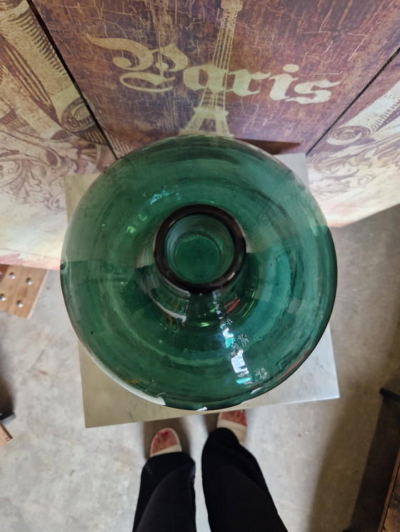 Image 1 of Große grüne Vase