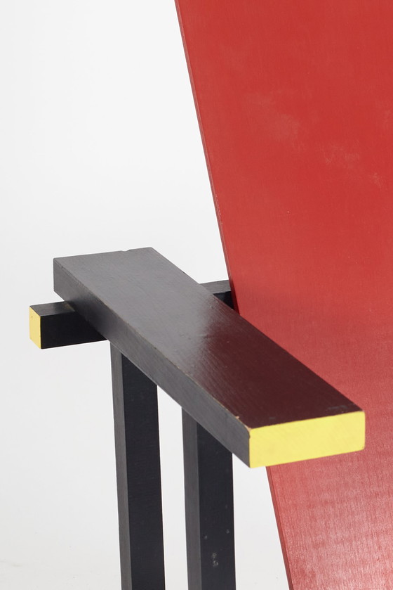 Image 1 of Rietveld Red & Blue Chair Replica