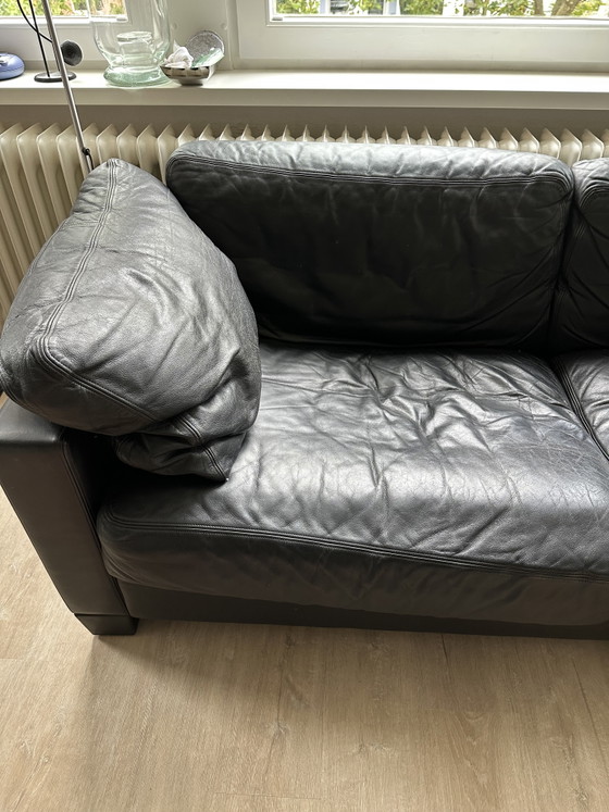 2 sofás De Sede, de piel negra, serie DS-17 – Sofás de 2 plazas, Leather (photo 2 of 8)