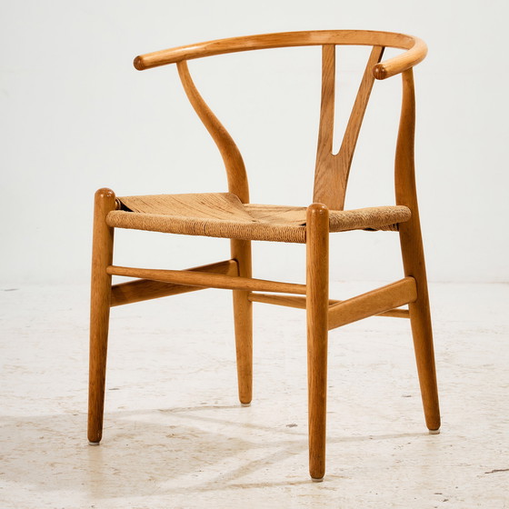 Image 1 of MK11101 Chaise Wishbone par Hans J. Wegner pour Carl Hansen & Søn, lot de 6