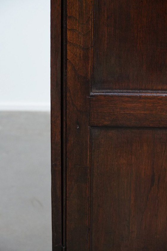 Image 1 of Antico mobile/cassettiera inglese in rovere dei primi anni del XIX secolo