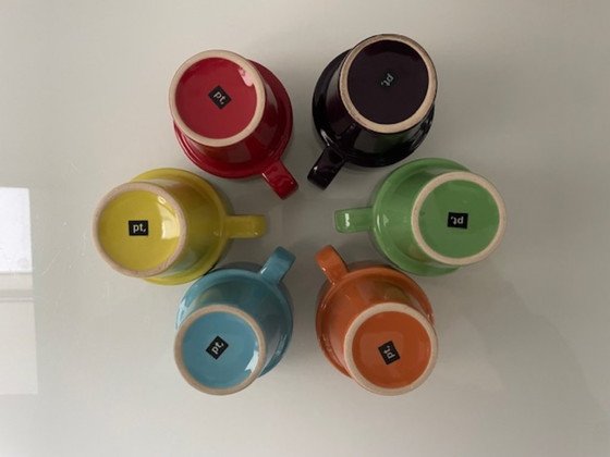 Image 1 of PT design mugs multicolour – set of 6