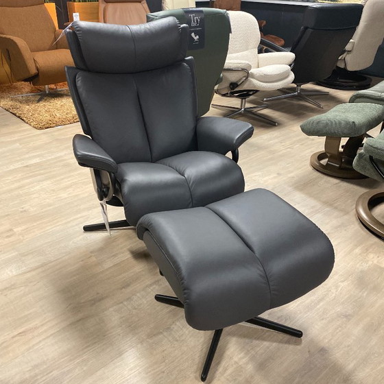 Image 1 of Stressless Magic Relaxsessel – Größe M – mit Fußhocker