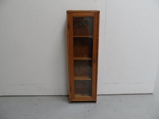 Oak Display Cabinet