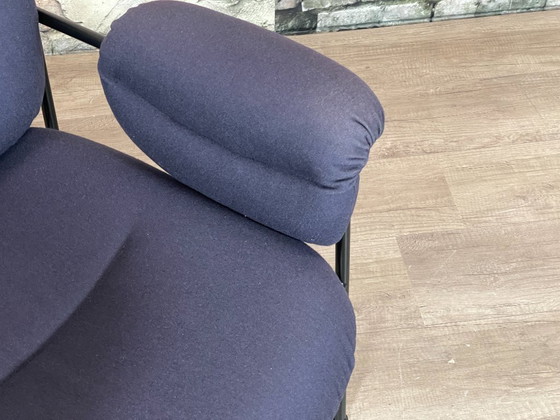 Fogia Bollo Lounge Chair - azul oscuro | Andreas Engesvik – Sillones, Metal, Textil (photo 10 of 16)