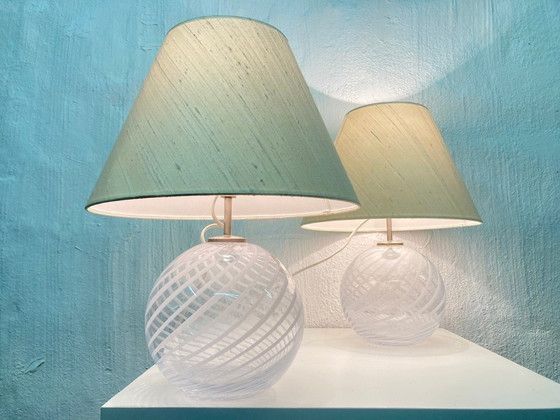 Image 1 of 2 Lámpara de mesa danesa modelo TJ Ball Design Torben Jørgensen para Holmegaard