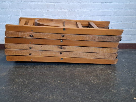 Image 1 of 6 chaises pliantes vintage