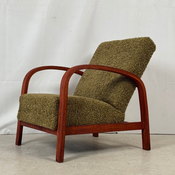Image 1 of Paar Debreceni Modell 445 Art-Deco-Sessel, 1940 – Ungarn