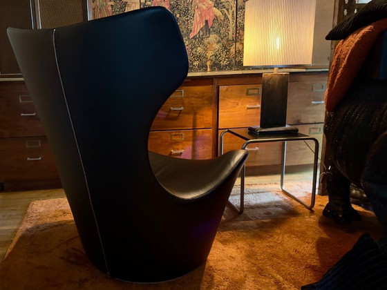 Image 1 of B&B Italia Grande Papilio armchair + Ottoman Naoto Fukasawa design