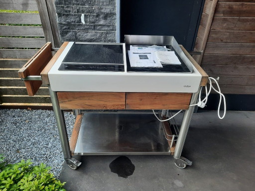 Outdoor Kitchen Trolley "ServeBoy Duo" Brand INDUT+