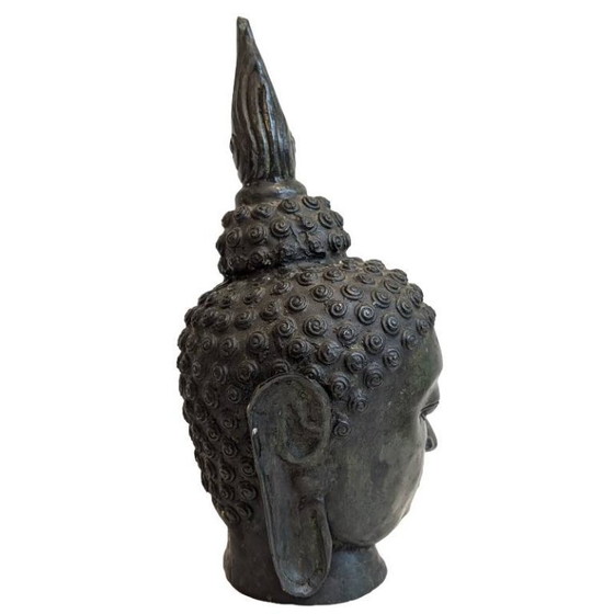Image 1 of 19th-century Buddha head