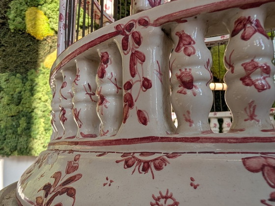 Image 1 of Spaanse porseleinen vogelkooi 