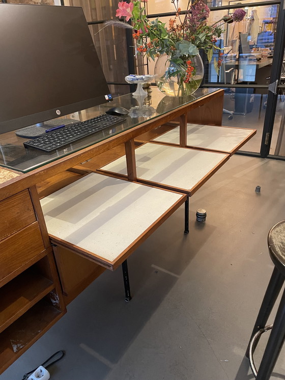 Image 1 of Vintage teak counter