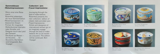Image 1 of Caja de porcelana Rosenthal para coleccionistas n.º 8: Un día en Marruecos, colección de viajes