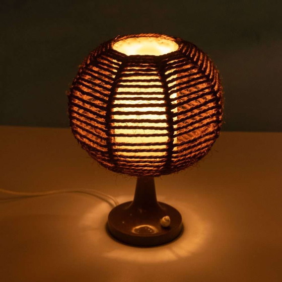 Image 1 of Lampada da tavolo vintage Japandi anni '70