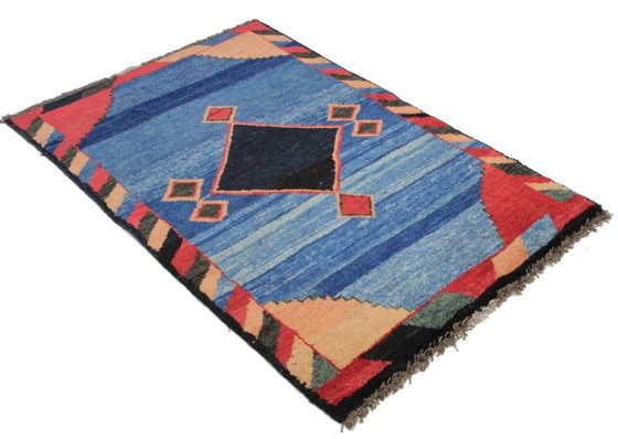 Image 1 of Original Persian carpet Gabbeh Ghashghai Oriental carpet 151 cm x 98 cm Old Natural