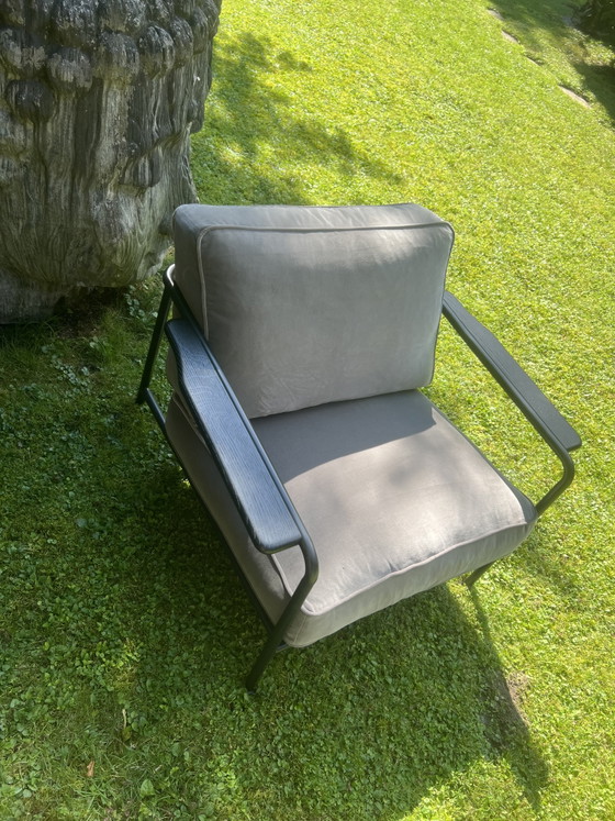Image 1 of Wendelbo Aero Lounge Chair Large – Design 365 North – Fluweelgrijs