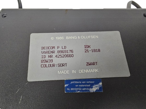 Image 1 of Bang und Olufsen - Beocom P LD - Lone und Gideon Lindinger-Loewy - 1986