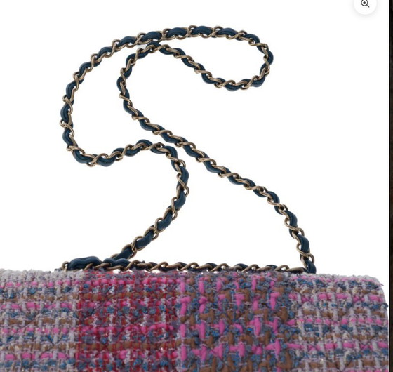 Image 1 of Borsa CHANEL Timeless/Classique in Tweed Multicolor - 101137