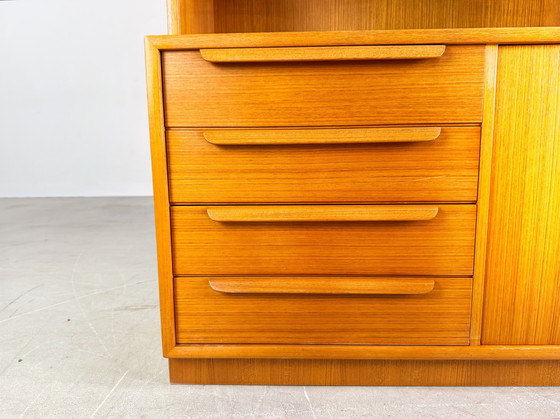 Image 1 of Midcentury WK Möbel Teak Sideboard II Armoire Étagère Vintage