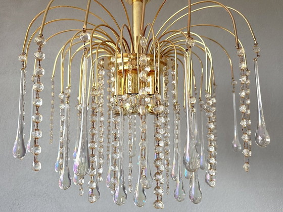 Image 1 of Vintage teardrop chandelier