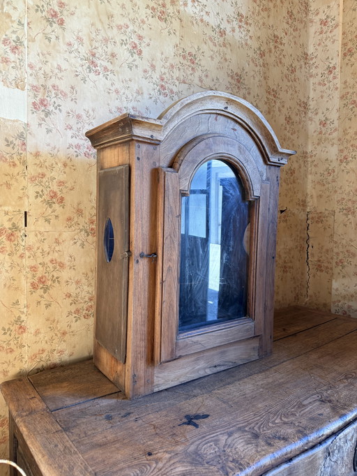 Antica vetrina provenzale in legno 